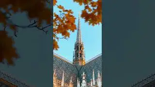 Is This the Most Beautiful Church in Vienna in Fall? #shortsyoutube #travel