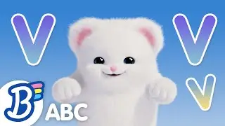 🌟 (NEW SERIES!) ABC Dance Along - Letter V | Badanamu Nursery Rhymes, Kids Songs, and Lullabies