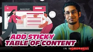 How to Add a Sticky Table of Contents in WordPress (Floating ToC)