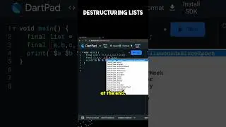 A New Way to Destructure Lists in Dart (Flutter)!