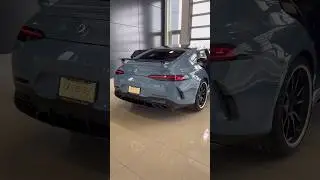 CRAZY EXHAUST SOUND of the 2023 Mercedes-AMG GT 63 S 4-Door Coupe (630 hp) #shorts #gt63s #gt63samg