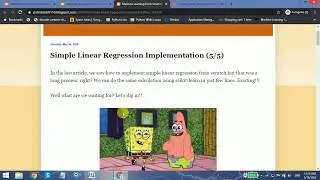 Simple Linear Regression Using Sklearn Explained