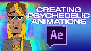 Process of Creating Trippy Psychedelic Animations - EGO DEATH Animation Video