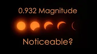 Does the Sunlight "Dim" with a 0.932 Magnitude Solar Eclipse? [Boston] (Episode #147)