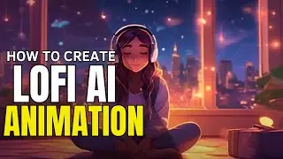 How To Create A Lofi Animation With AI (EASY AND MONETIZABLE METHOD)