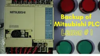 Lesson#1 || How to take program backup of Mitsubishi FX PLC using GX developer