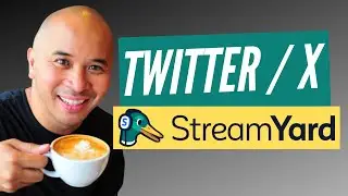 How to Connect Streamyard with X / Twitter --- Quick Streamyard Tutorial