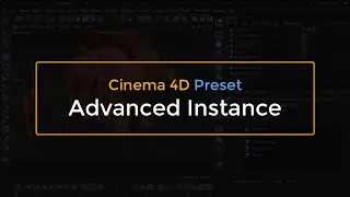 Cinema 4D Free Preset: Advanced Instance