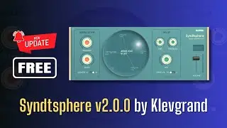 NEW UPDATE of This GREAT FREE SYNTH Plugin! Syndtsphere v2.0.0 by Klevgrand - Sound Demo