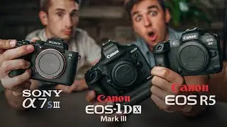 Canon R5 vs Sony A7SIII vs 1dx Mark III - The Ultimate Video Shootout