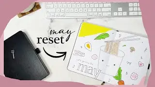 May Reset | Review, Goal Setting, and Planner Migration ✨