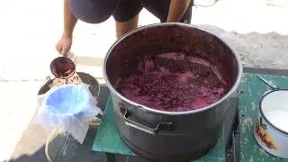 Как сделать вино из черешни. Часть 2.