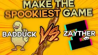 Make the spookiest game in 12 hours using the same art kit (ft. Zayther)