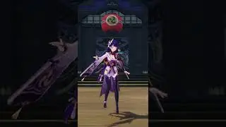 Raiden Shogun with Nahida's animations