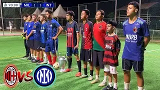 MILAN VS INTER UEFA CHAMPIONS LEAGUE SEMIFINAL 5x5 ‹ Rikinho ›