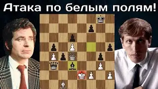 Б.Спасский - Р.Фишер 🤴 3-я партия матча ♟ Разорвал по белым полям! ♟ Шахматы