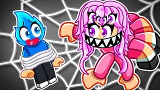 YANDERE GIRL is an EVIL SPIDER in Roblox!