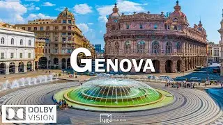 GENOVA, ITALY 4K UHD - Scenic Relaxation Film With Calming Music