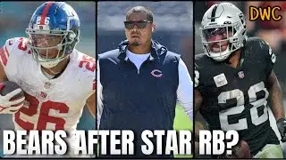 REPORT: Bears Have Interest in STAR Free Agent RB's || Chicago Bears News