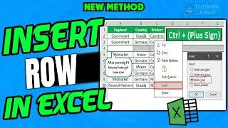 How to Insert Row in Excel | Insert Row in Excel Shortcut
