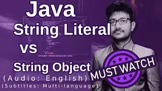 Java String Literal vs String Object (Java Collections)