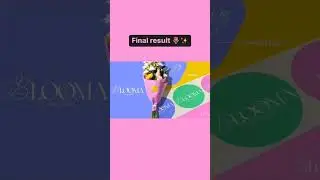 Blooma Flower Shop carousel post design process