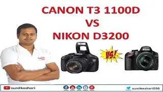CANON T3 1100D VS NIKON D3200