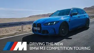 Driving the new BMW M3 Competition Touring.