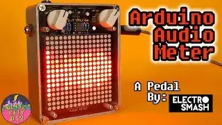 Audio Spectrum Analyzer in a Guitar Pedal - Arduino Audio Meter by ElectroSmash