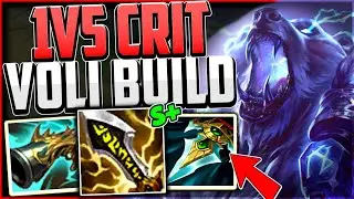 THIS VOLIBEAR BUILD HAS INSANE TEMPO! (CRIT/LETHALITY BUILD) - League of Legends Season 13