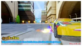 Cars 2 The Video Game | Miguel Camino - Battle Race (Troika Missiles) | Hyde Tour 9 Laps