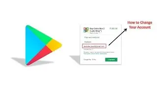 How to swipe/change the account while doing in-app purchse in a play store