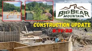 Big Bear Mountain Construction Update 8/17/22 | Lots of Progress! Footers, Excavation, and More!