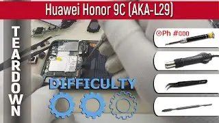 Huawei Honor 9C AKA-L29 📱 Teardown Take apart Tutorial