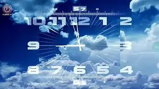 Часы и начало новостей (Первый канал Европа, 10.06.2020 