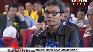 Johan Budi Lawan Fahr iHamzah dan Ahmad Yani di ILC TVONE