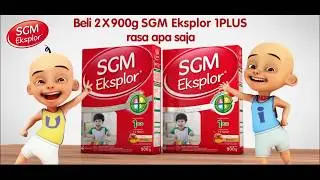 Promo SGM Eksplor 1 Plus Berhadiah Tas Ransel Upin & Ipin