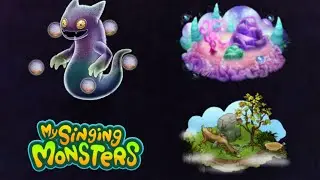 Как поёт вужас на всех островах(на которых его можно вывести). My singing monster.