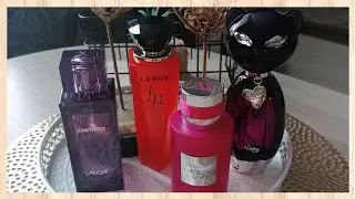 Мои новинки парфюмов /Lalique Amethyst, Katy Perry purr, Weil  Greedy Essence, La rive In Woman Red