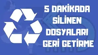 5 DAKİKADA SİLİNEN DOSYALARI GERİ GETİRME [2020] (BİLGİSAYAR & TELEFON & HARİCİ BELLEK)