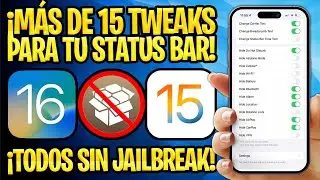 NO JAILBREAK TUTORIAL ✅ ALL IN ONE APP FOR YOUR STATUS BAR (MacDirtyCow)