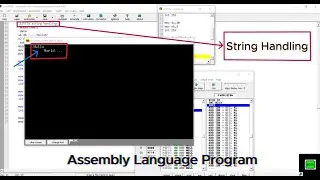 String Handling in Assembly Programming | Step-by-Step Tutorial