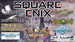 How is Square Enix Releasing SO MANY GAMES? 15+ Games IN 6 MONTHS