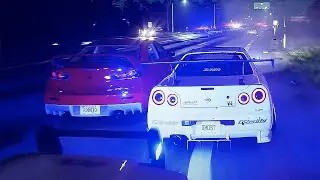 TOP Street Racers VS Cops Moments