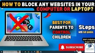 How to block Any website on your computer and laptop | Website ko block kaise kare computer mai