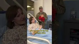 Bringing joy to a sick wife with a surprise homecoming!