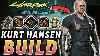 The INSANE Kurt Hansen Build You Need In Cyberpunk 2077 2.0! - Best Sandevistan Build