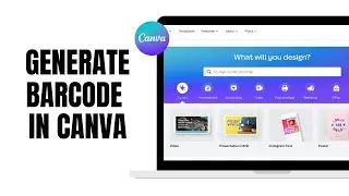 How To Generate Barcode In Canva