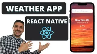 🔴  React Native Weather App || React Native Project || React Native Tutorial