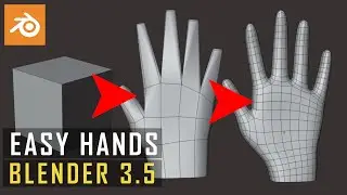 Tutorial: EASY Hands In Blender | Beginners